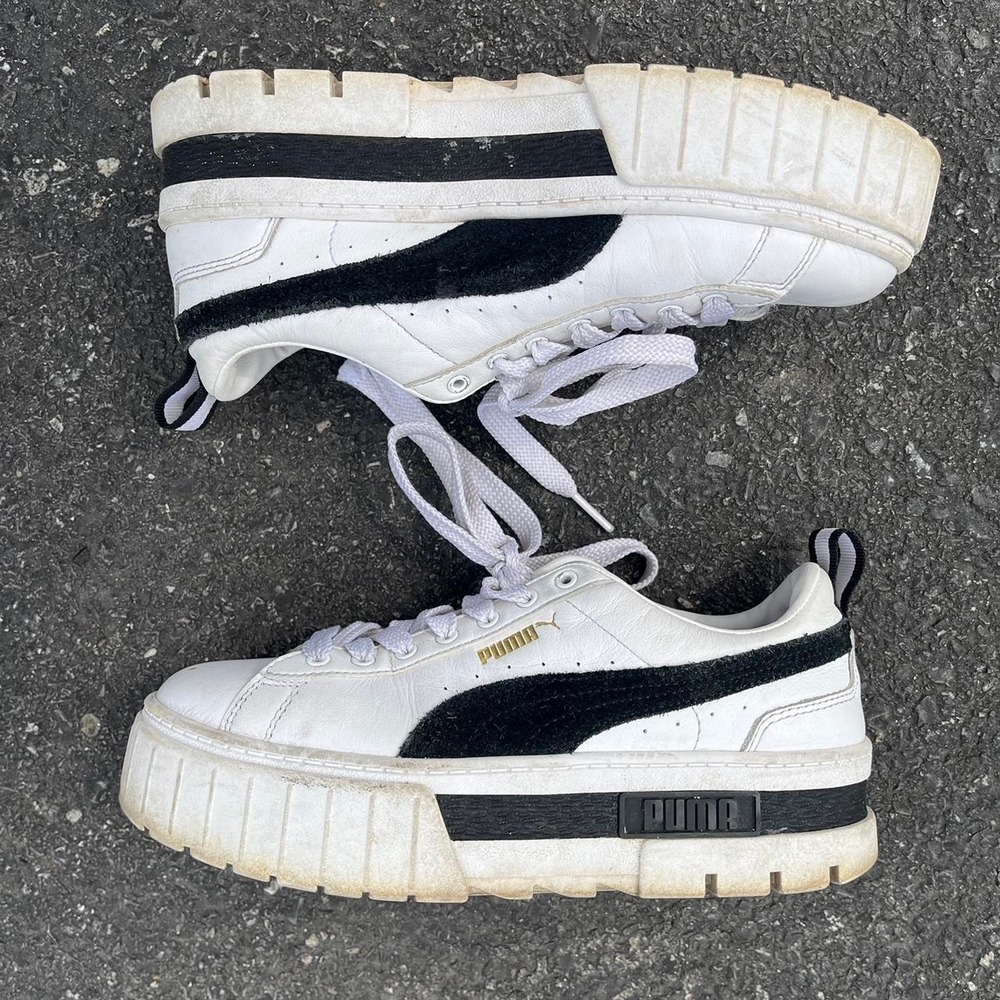 2000s Platform Puma Mayze Low size 7w - Picture 2 of 5